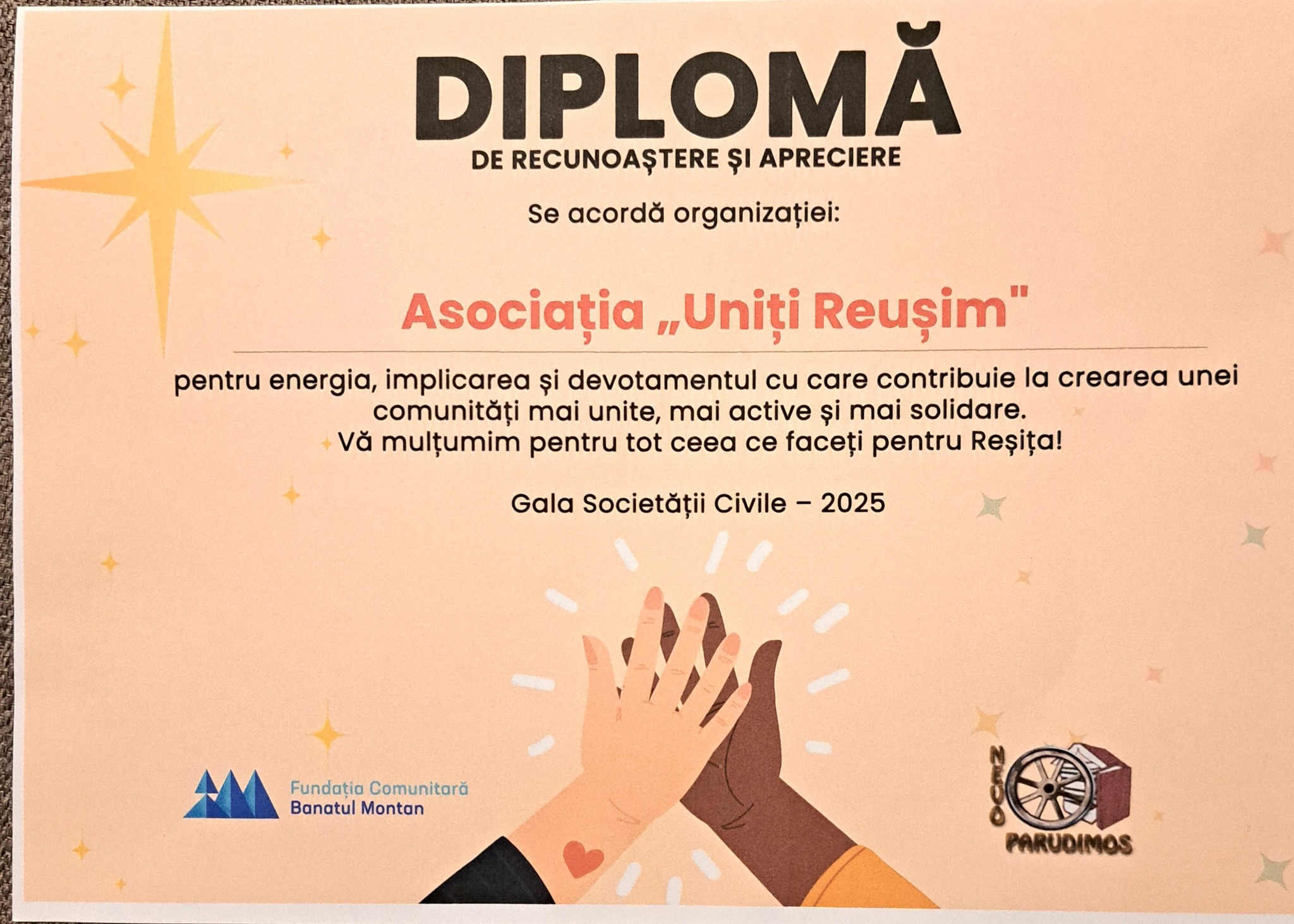 Misiunea Asociației Uniți Reușim